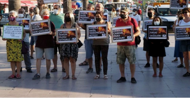 Ayvalık’ta yaşayanlar: Türkiye yanıyor canımız yanıyor!