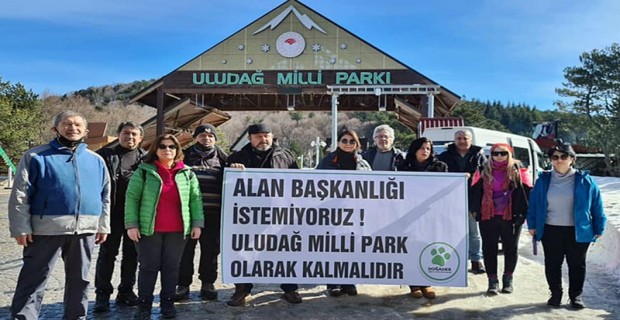 Uludağ Milli Park Olarak Kalmalıdır Alan Başkanlığı Uludağ’ı Yok Oluşa Götürür